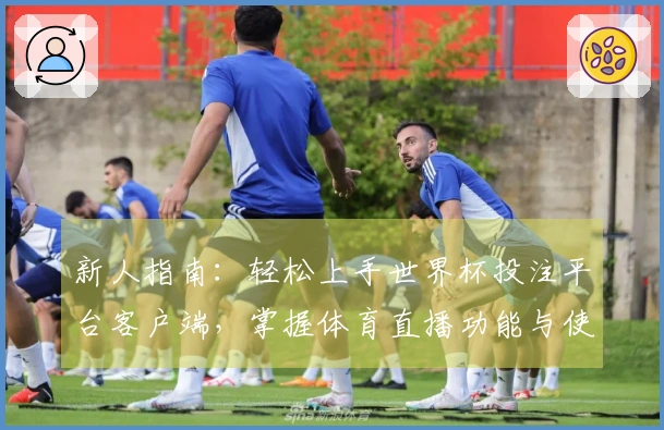 新人指南：轻松上手世界杯投注平台客户端，掌握体育直播功能与使用技巧