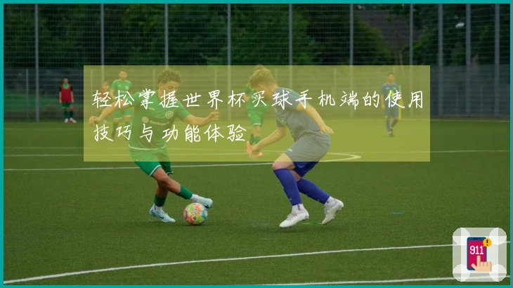 轻松掌握世界杯买球手机端的使用技巧与功能体验