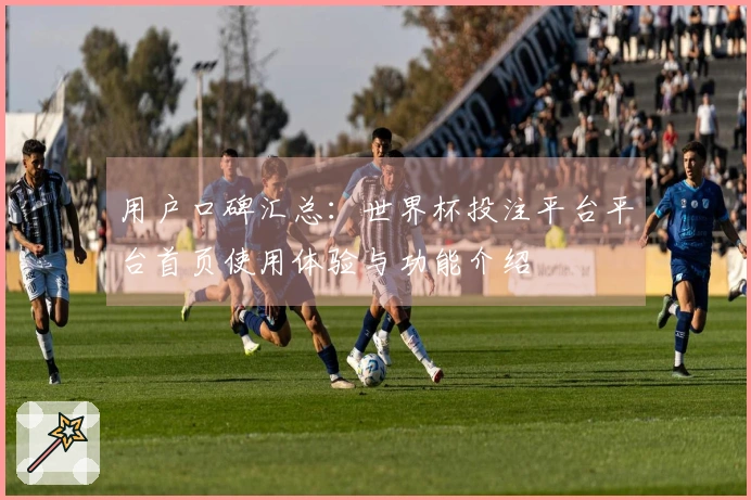 用户口碑汇总:世界杯投注平台平台首页使用体验与功能介绍